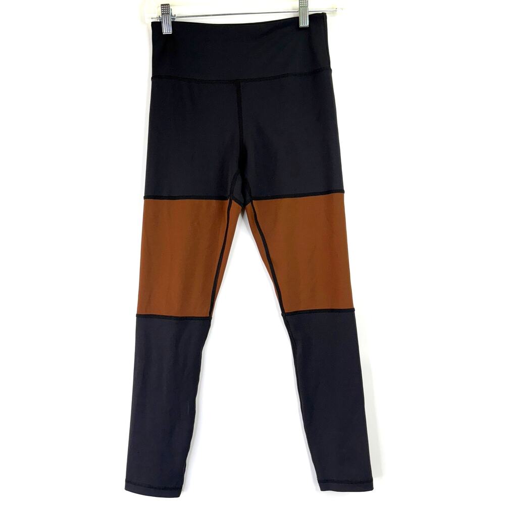 Zyia Active Color Block Light N Tight Leggings Size 4